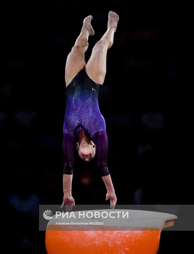 Спортивная гимнастика. Чемпионат мира. Женщины. Командное многоборье