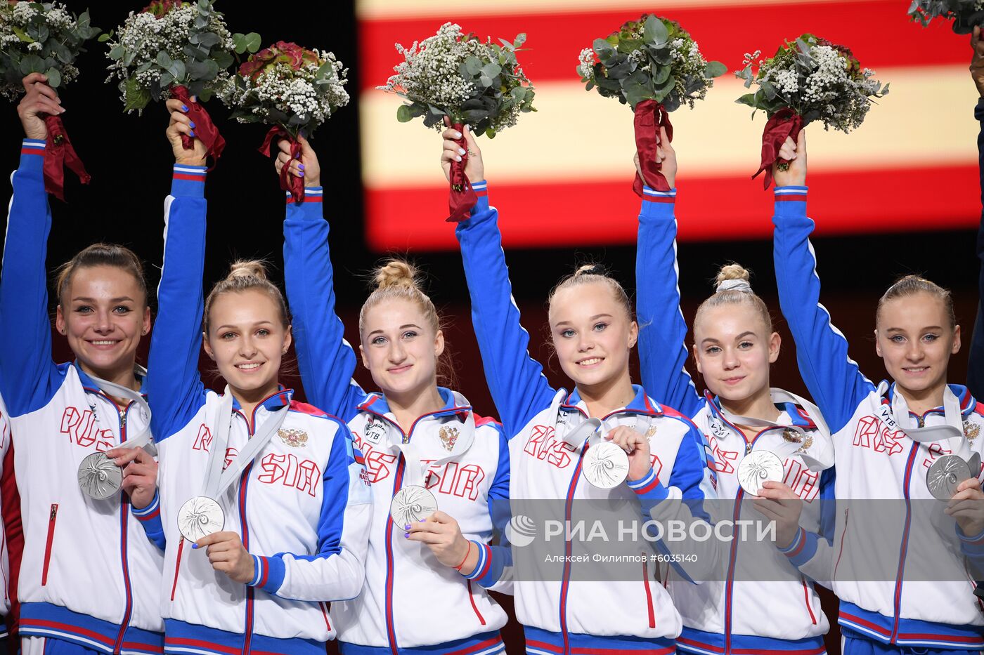 Спортивная гимнастика. Чемпионат мира. Женщины. Командное многоборье