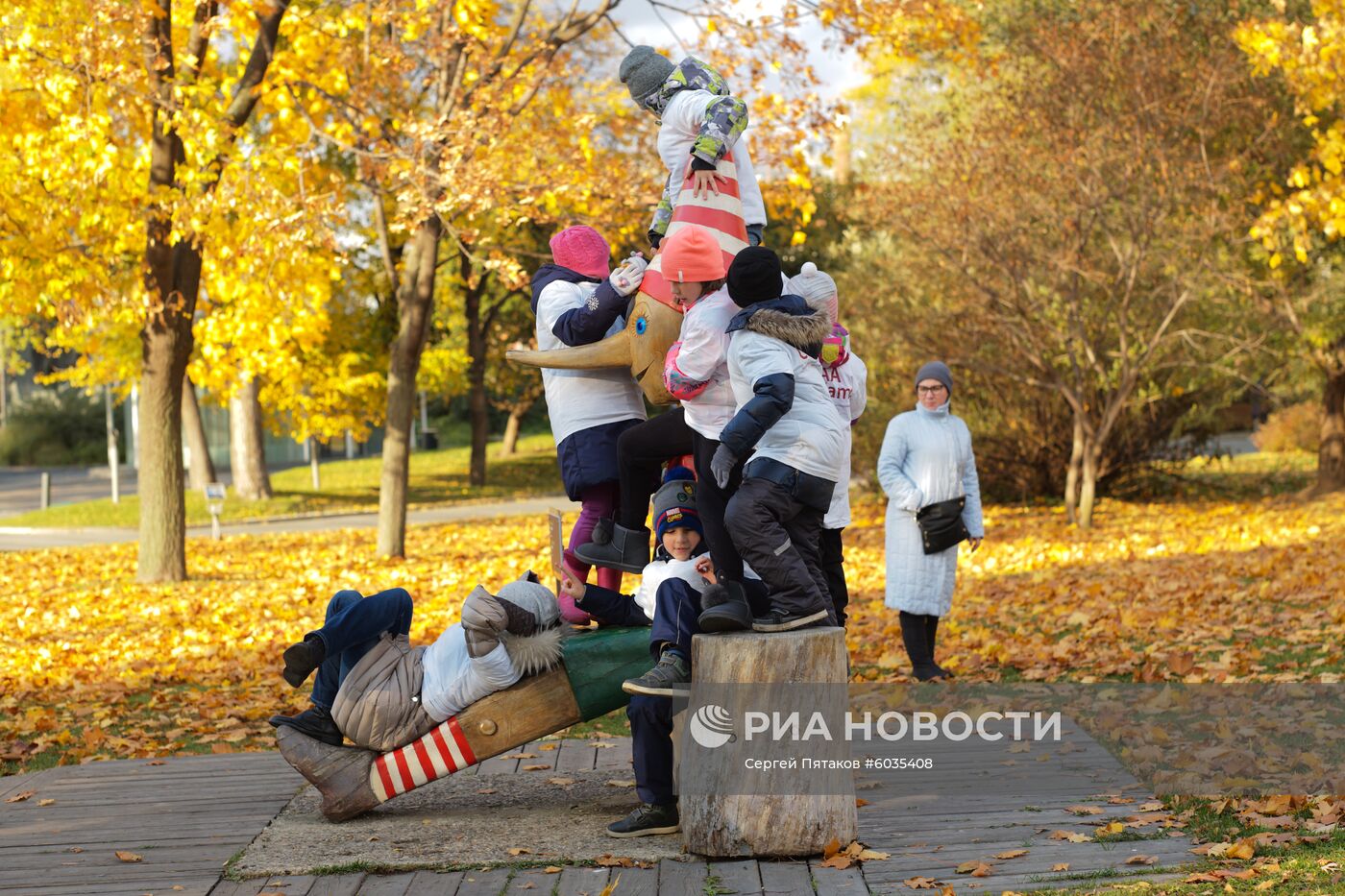 Парк искусств "Музеон" в Москве