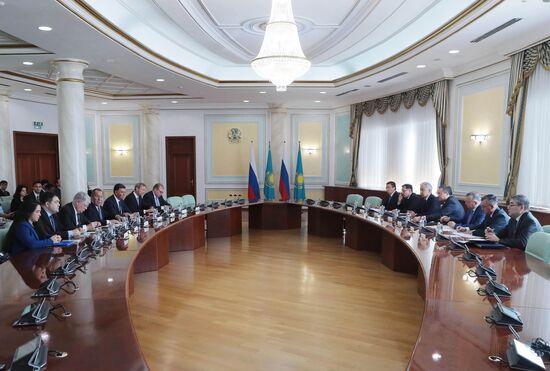 Визит министра иностранных дел РФ С. Лаврова в Казахстан