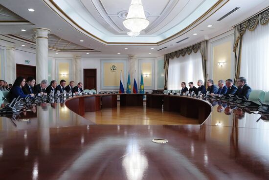 Визит министра иностранных дел РФ С. Лаврова в Казахстан