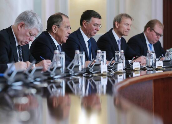 Визит министра иностранных дел РФ С. Лаврова в Казахстан