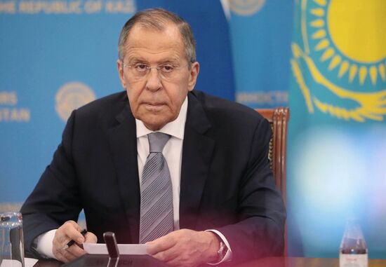Визит министра иностранных дел РФ С. Лаврова в Казахстан