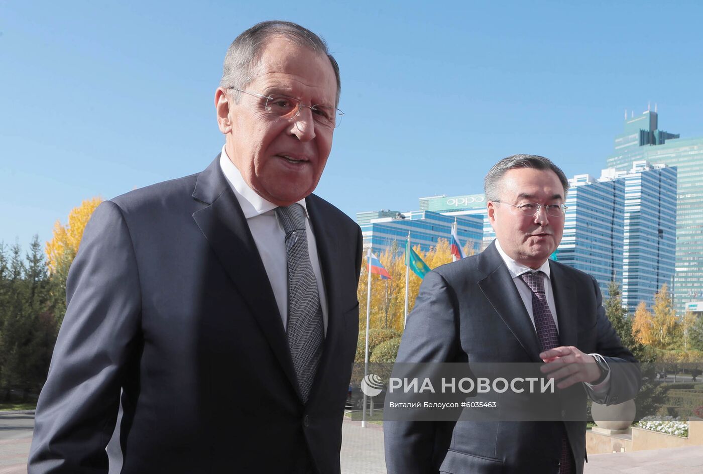 Визит министра иностранных дел РФ С. Лаврова в Казахстан