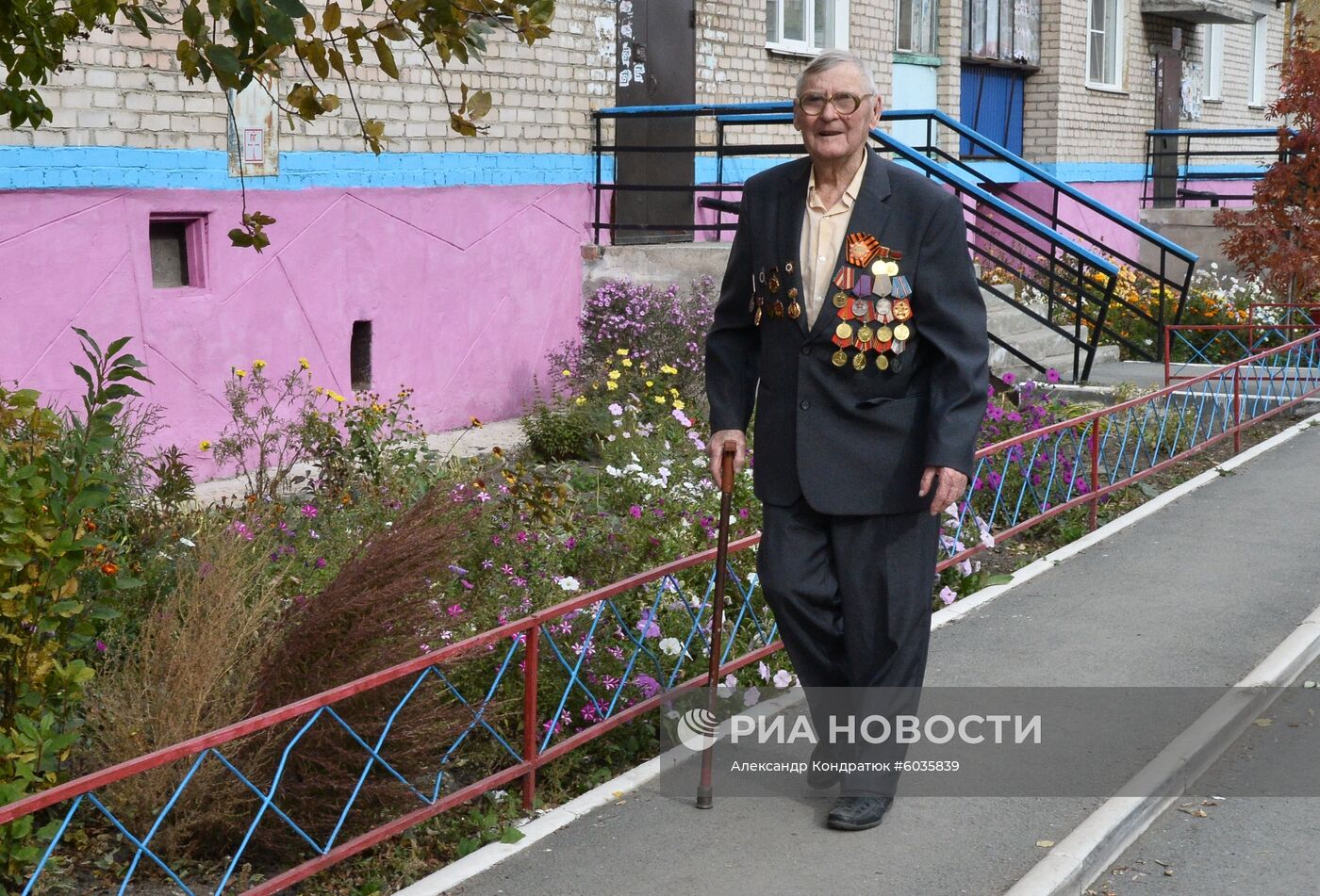 Ветеран Великой Отечественной войны Г. Глазырин