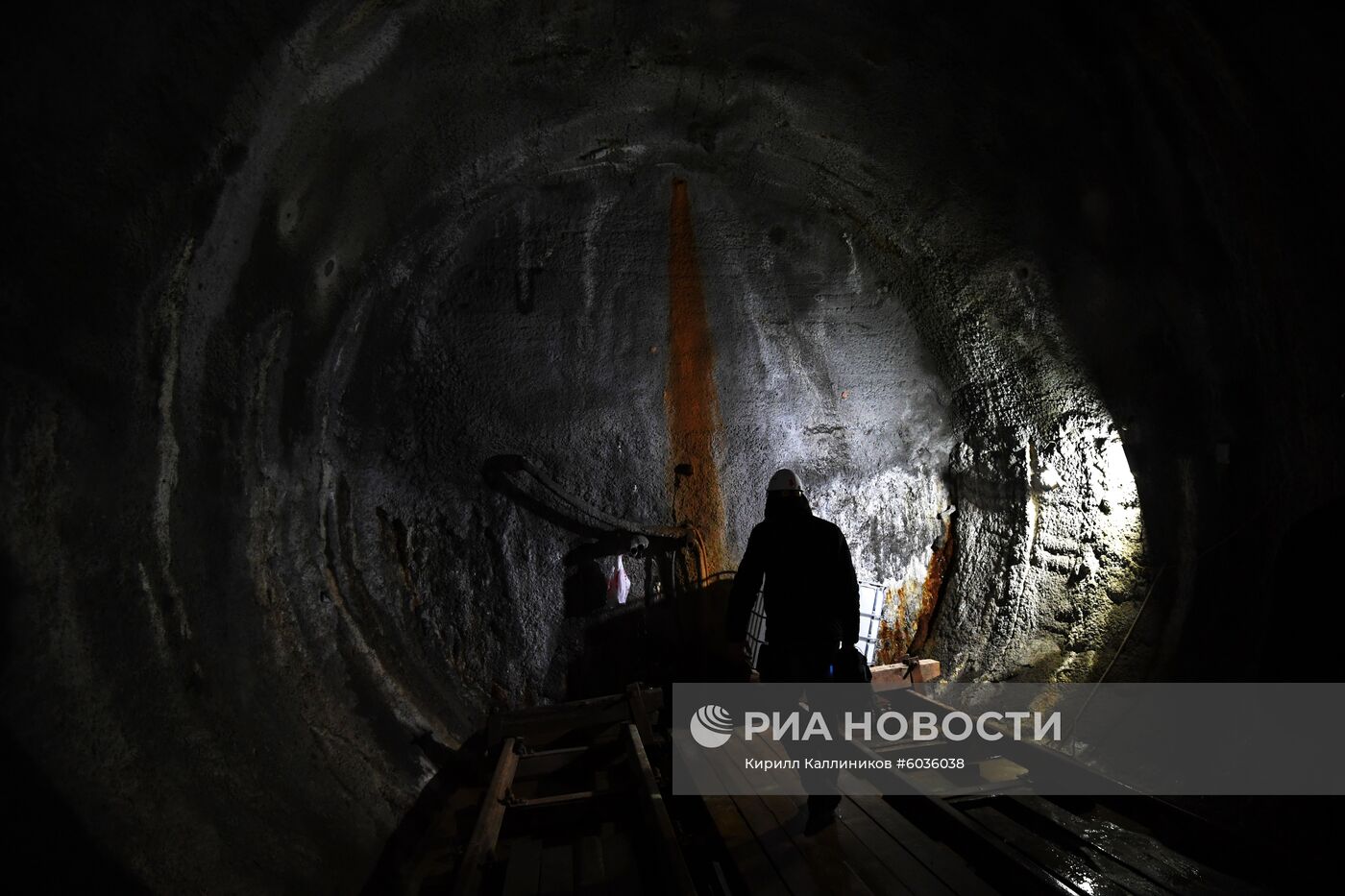 Строительство станции "Ржевская" Большой кольцевой линии метро