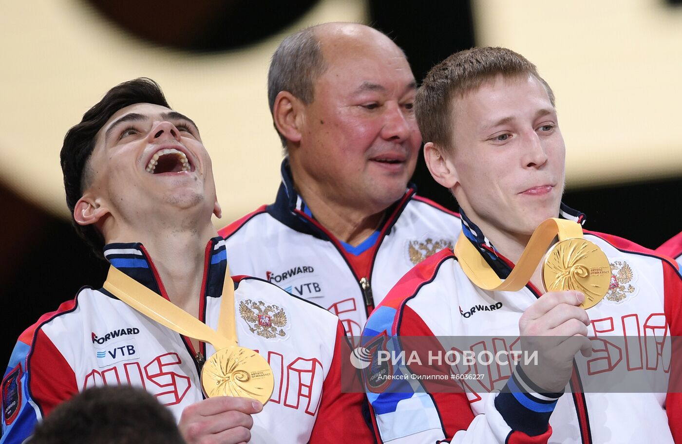 Спортивная гимнастика. Чемпионат мира. Мужчины. Командное многоборье