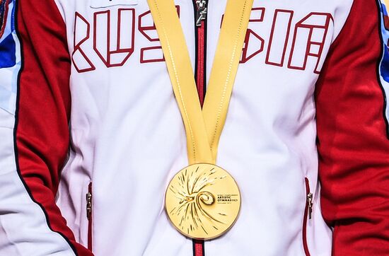 Спортивная гимнастика. Чемпионат мира. Мужчины. Командное многоборье