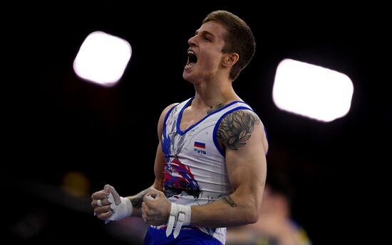 Спортивная гимнастика. Чемпионат мира. Мужчины. Командное многоборье