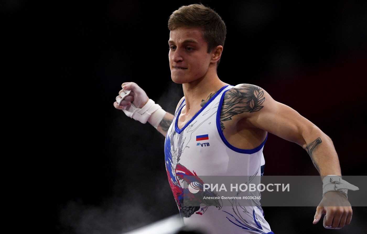 Спортивная гимнастика. Чемпионат мира. Мужчины. Командное многоборье