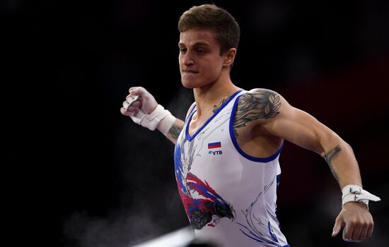 Спортивная гимнастика. Чемпионат мира. Мужчины. Командное многоборье