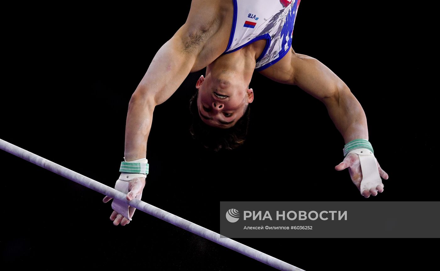 Спортивная гимнастика. Чемпионат мира. Мужчины. Командное многоборье