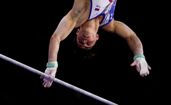 Спортивная гимнастика. Чемпионат мира. Мужчины. Командное многоборье