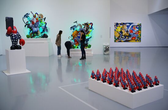 Выставка Филипа Колберта "Lobster Land" в Мультимедиа Арт Музее