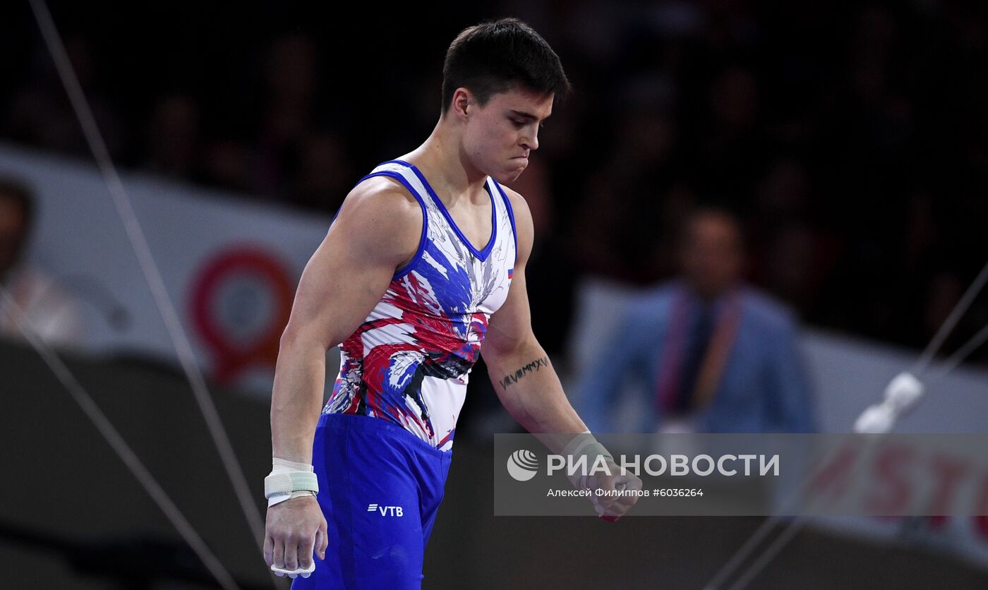 Спортивная гимнастика. Чемпионат мира. Мужчины. Командное многоборье