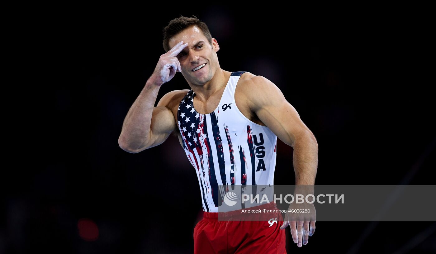 Спортивная гимнастика. Чемпионат мира. Мужчины. Командное многоборье