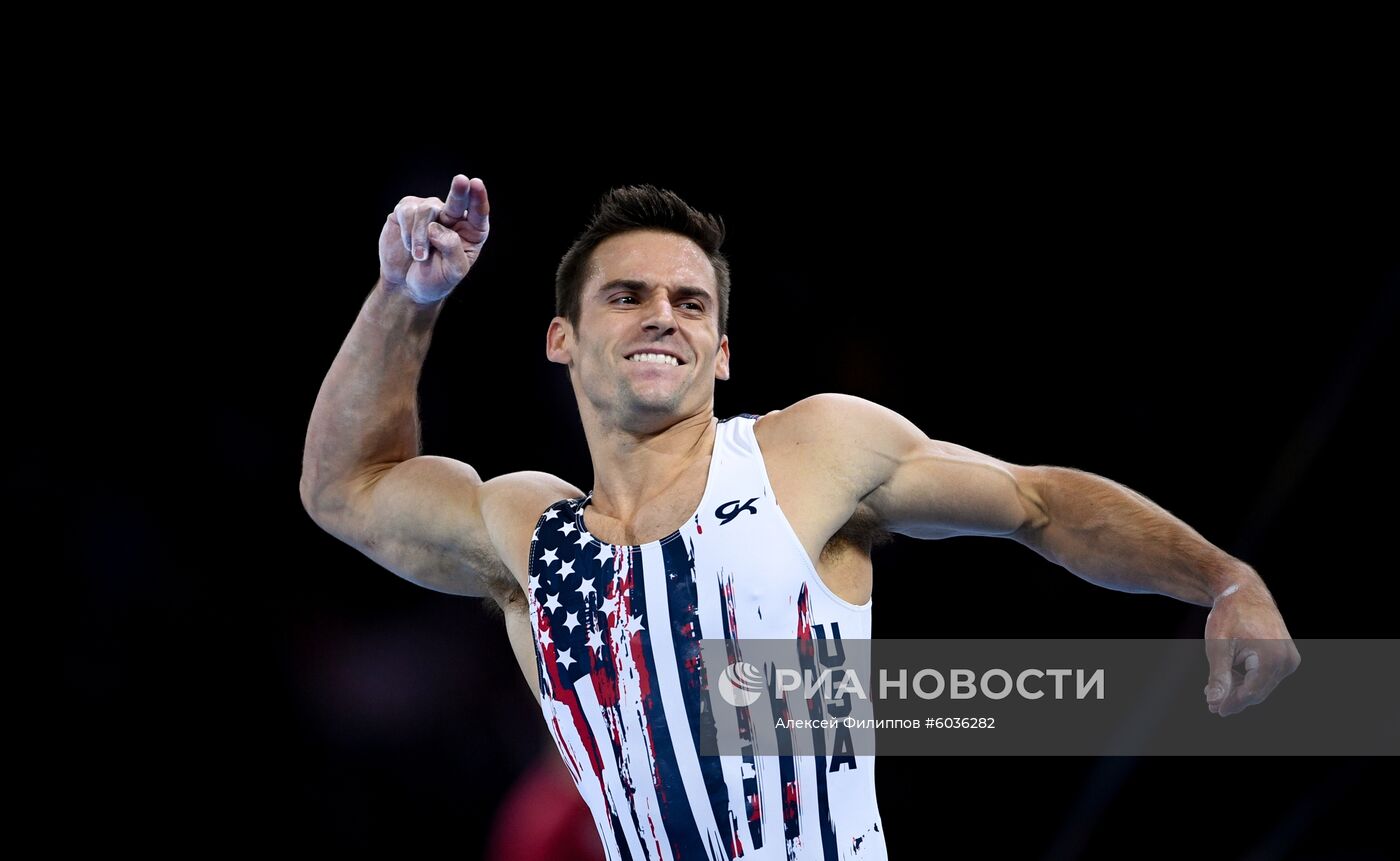 Спортивная гимнастика. Чемпионат мира. Мужчины. Командное многоборье