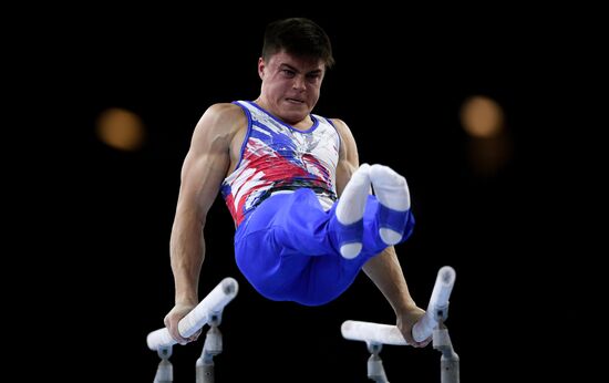 Спортивная гимнастика. Чемпионат мира. Мужчины. Командное многоборье