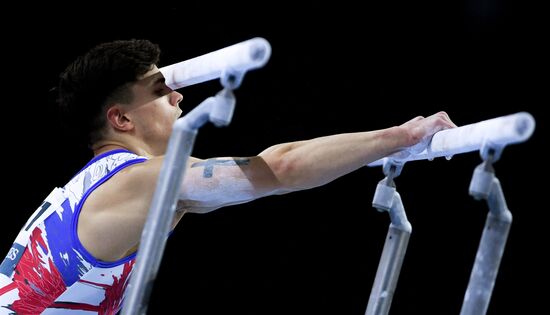 Спортивная гимнастика. Чемпионат мира. Мужчины. Командное многоборье