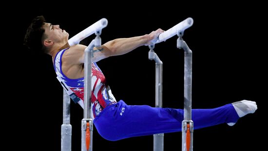 Спортивная гимнастика. Чемпионат мира. Мужчины. Командное многоборье