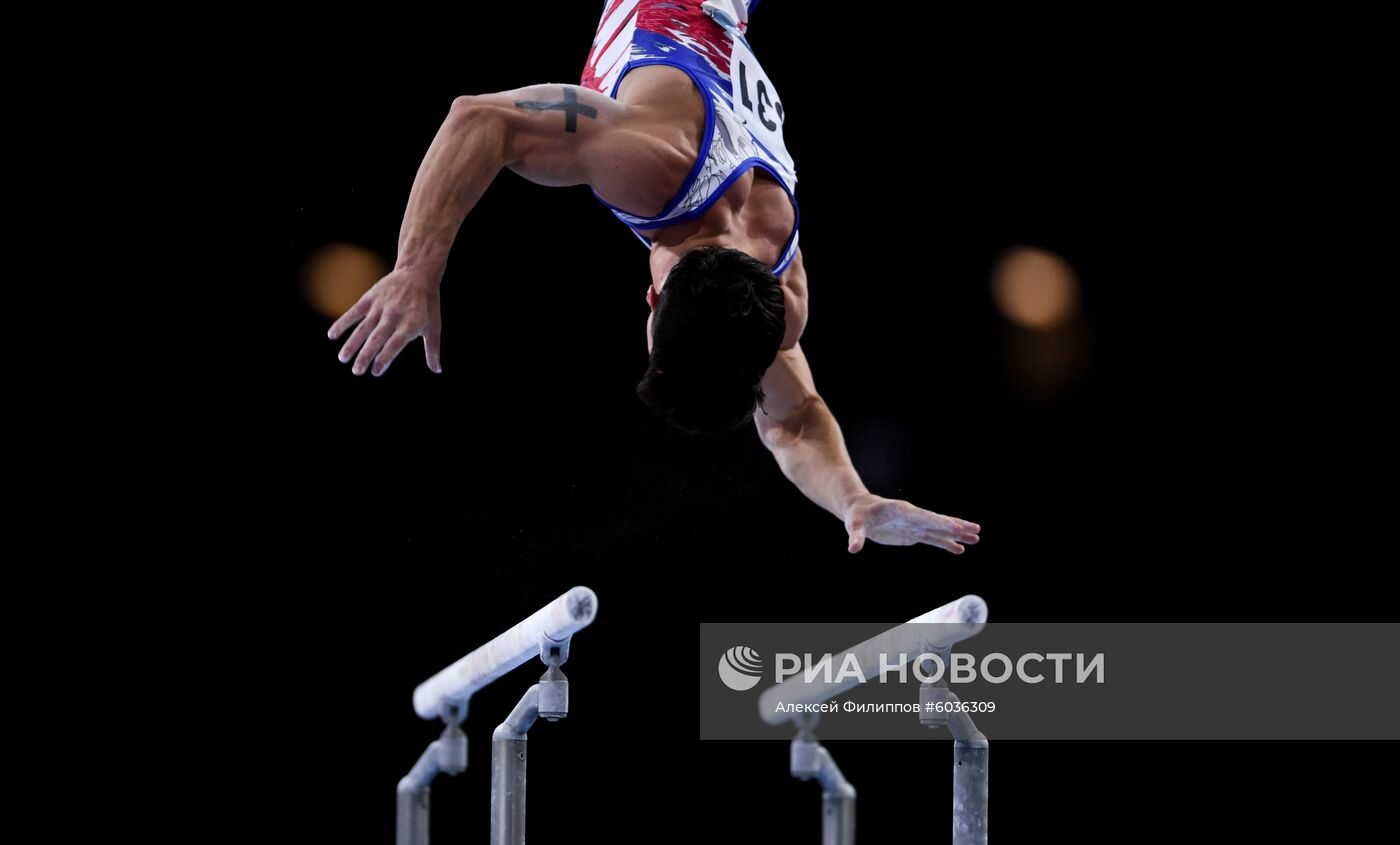 Спортивная гимнастика. Чемпионат мира. Мужчины. Командное многоборье