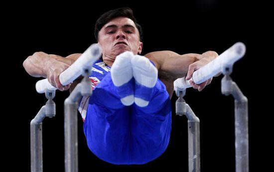 Спортивная гимнастика. Чемпионат мира. Мужчины. Командное многоборье