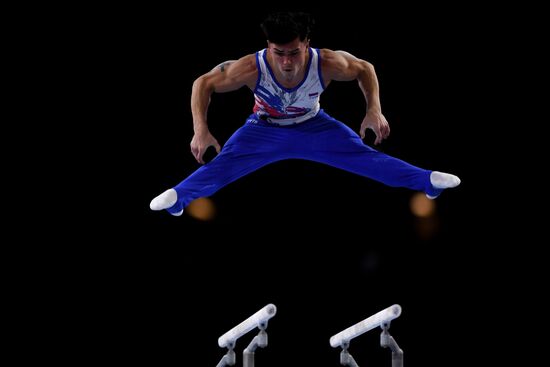 Спортивная гимнастика. Чемпионат мира. Мужчины. Командное многоборье