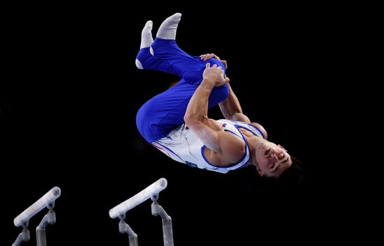 Спортивная гимнастика. Чемпионат мира. Мужчины. Командное многоборье