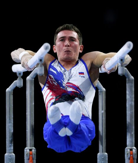 Спортивная гимнастика. Чемпионат мира. Мужчины. Командное многоборье