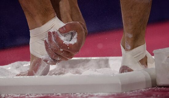 Спортивная гимнастика. Чемпионат мира. Мужчины. Командное многоборье