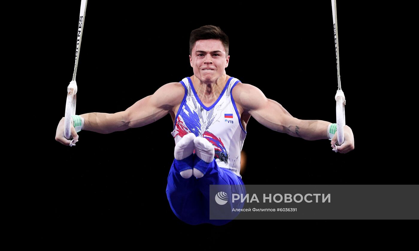 Спортивная гимнастика. Чемпионат мира. Мужчины. Командное многоборье