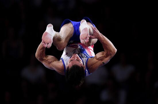 Спортивная гимнастика. Чемпионат мира. Мужчины. Командное многоборье