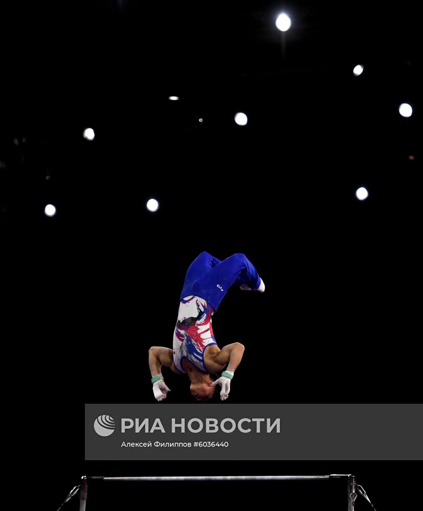 Спортивная гимнастика. Чемпионат мира. Мужчины. Командное многоборье