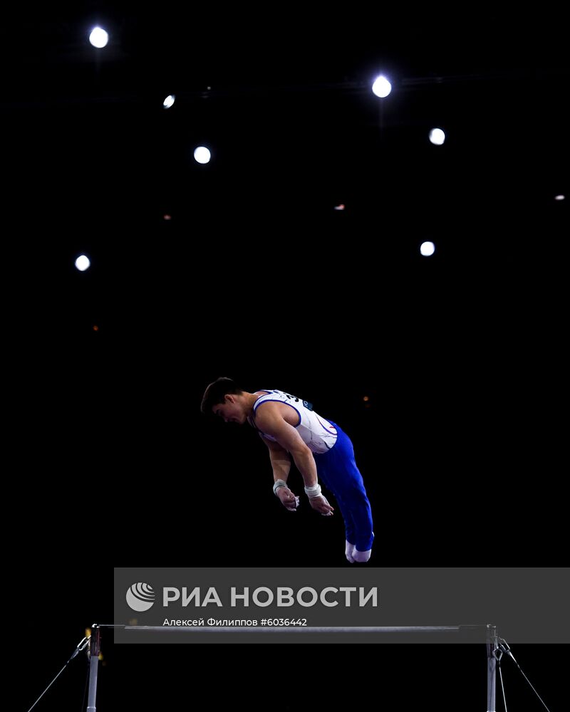Спортивная гимнастика. Чемпионат мира. Мужчины. Командное многоборье