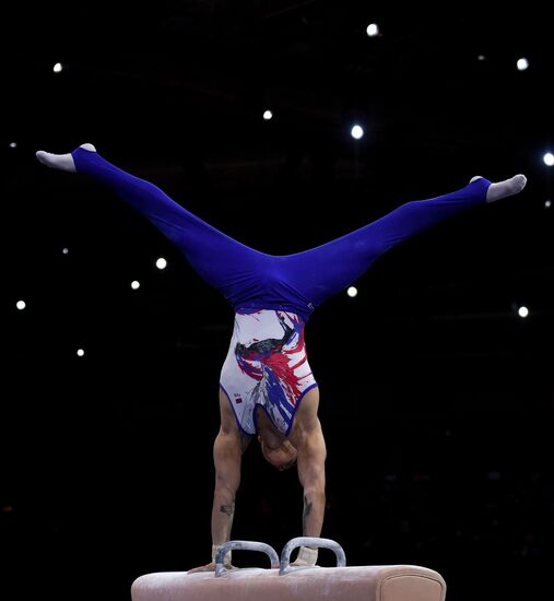 Спортивная гимнастика. Чемпионат мира. Мужчины. Командное многоборье