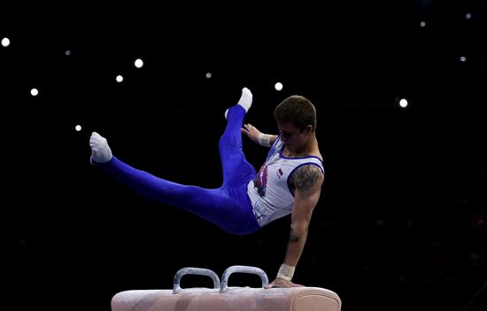 Спортивная гимнастика. Чемпионат мира. Мужчины. Командное многоборье