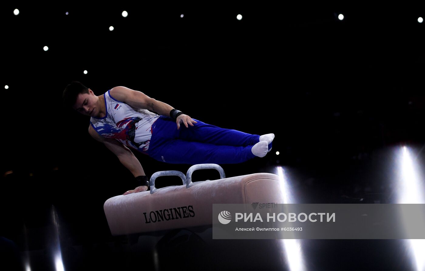 Спортивная гимнастика. Чемпионат мира. Мужчины. Командное многоборье