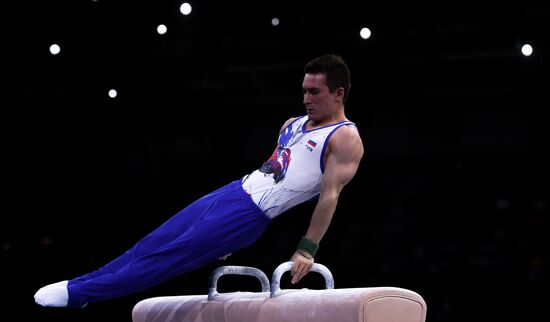 Спортивная гимнастика. Чемпионат мира. Мужчины. Командное многоборье