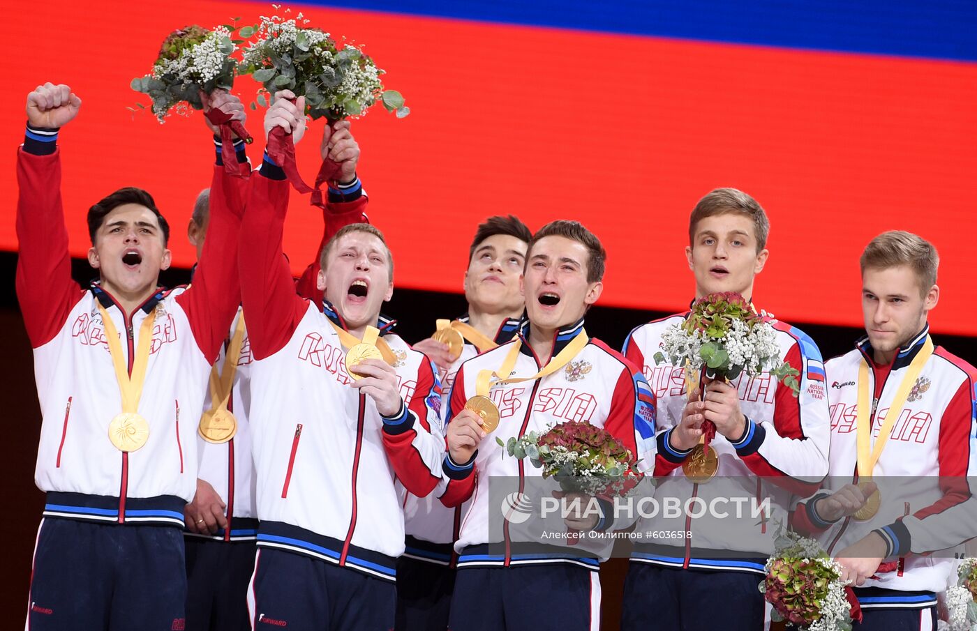 Спортивная гимнастика. Чемпионат мира. Мужчины. Командное многоборье