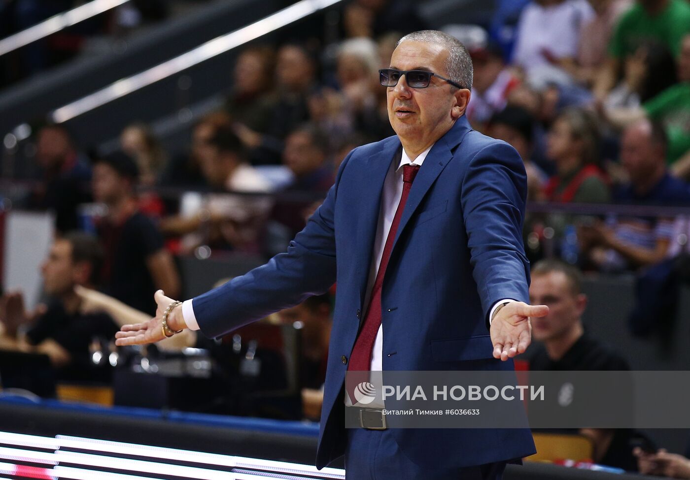 Баскетбол. Кубок Европы. Матч "Локомотив-Кубань" - "Умана Рейер"