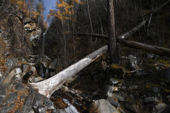 Село Алыгджер в  Иркутской области