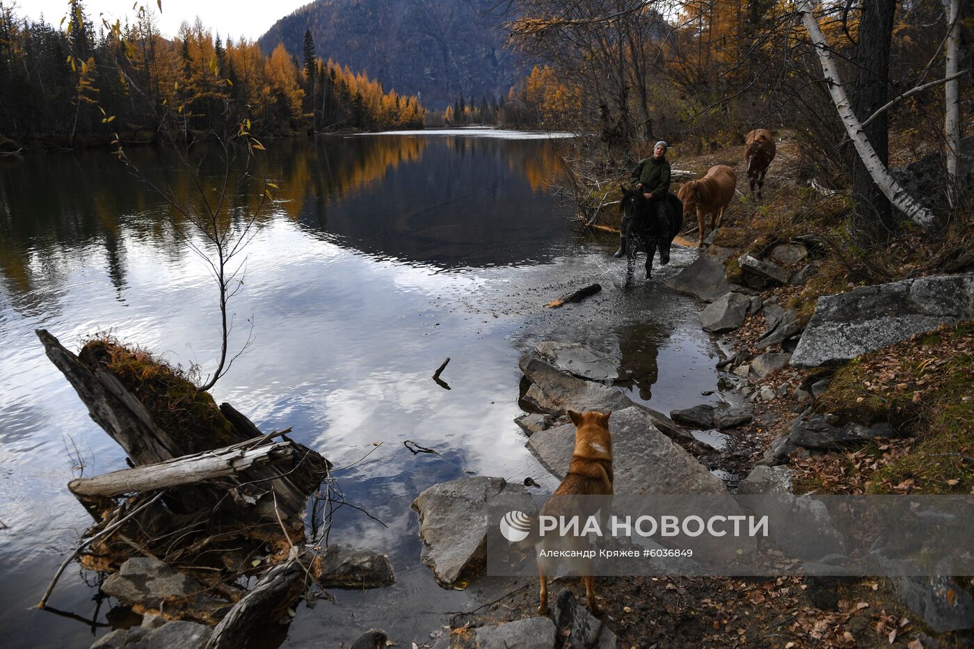 Село Алыгджер в  Иркутской области