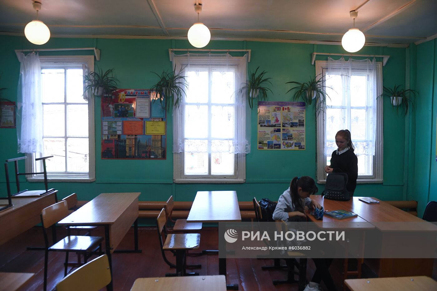 Село Алыгджер в  Иркутской области