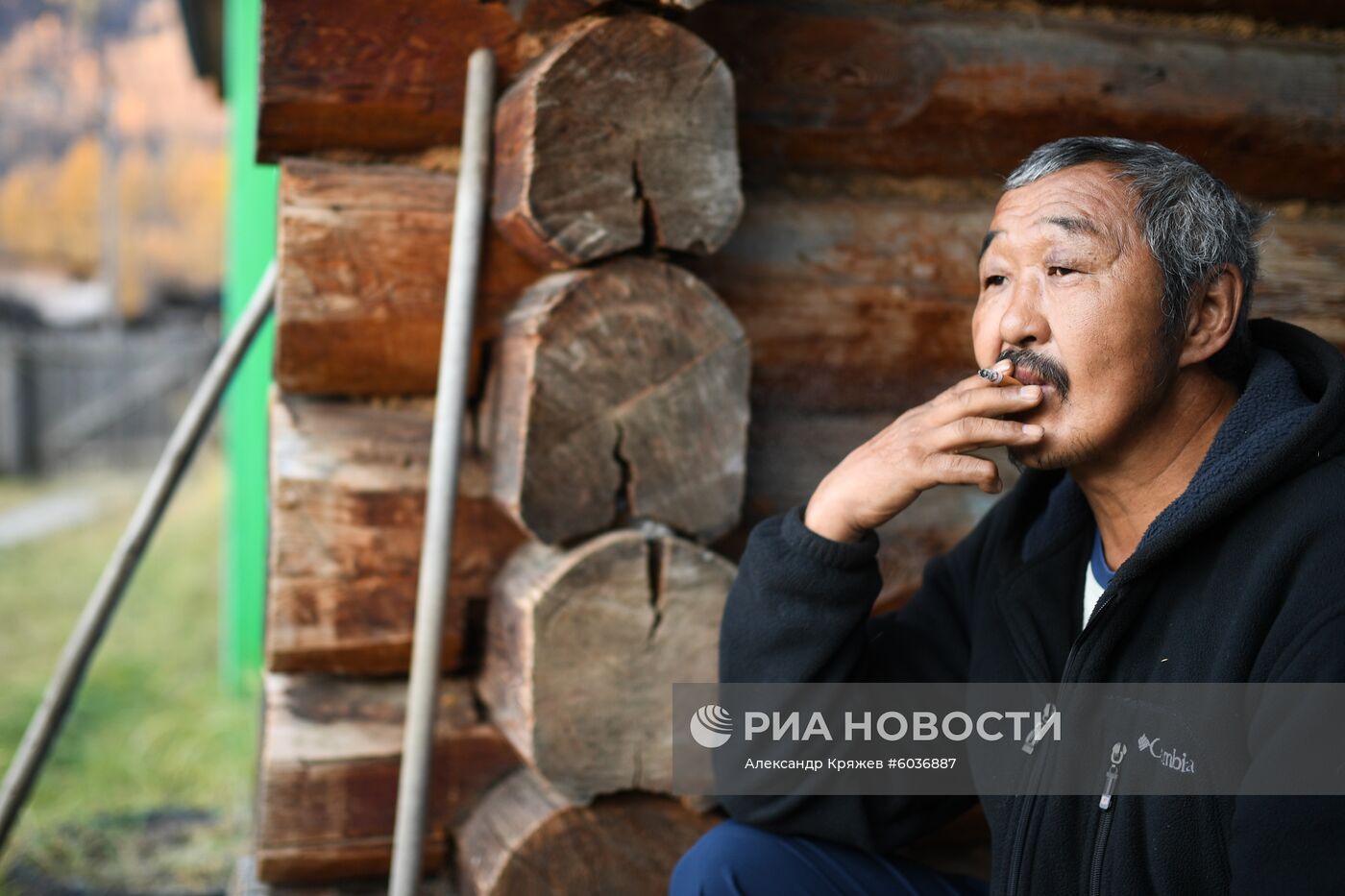 Село Алыгджер в  Иркутской области