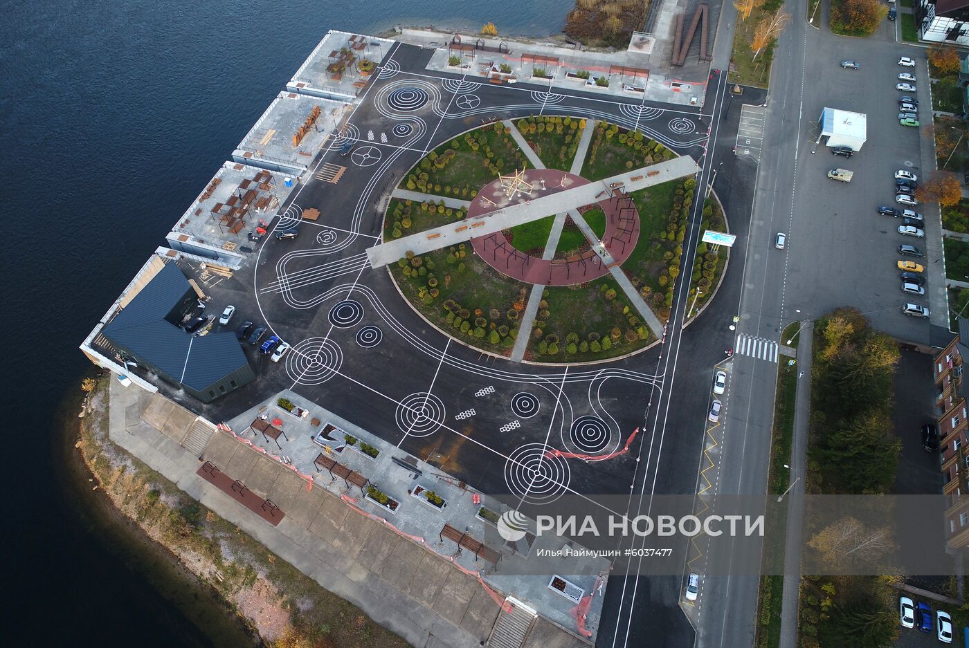 Благоустройство набережной в Дивногорске