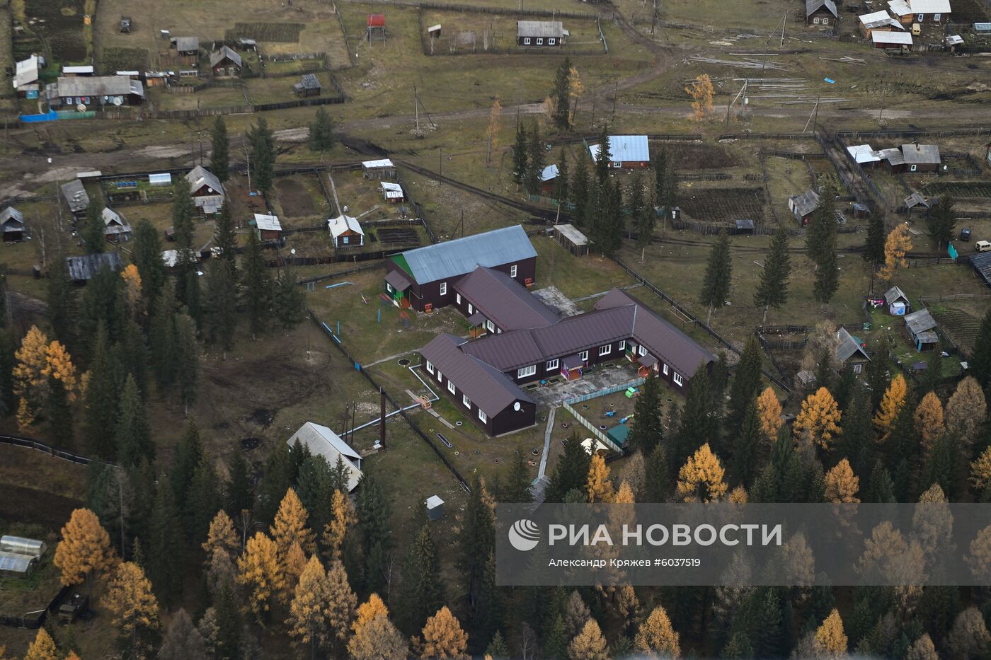 Село Алыгджер в  Иркутской области