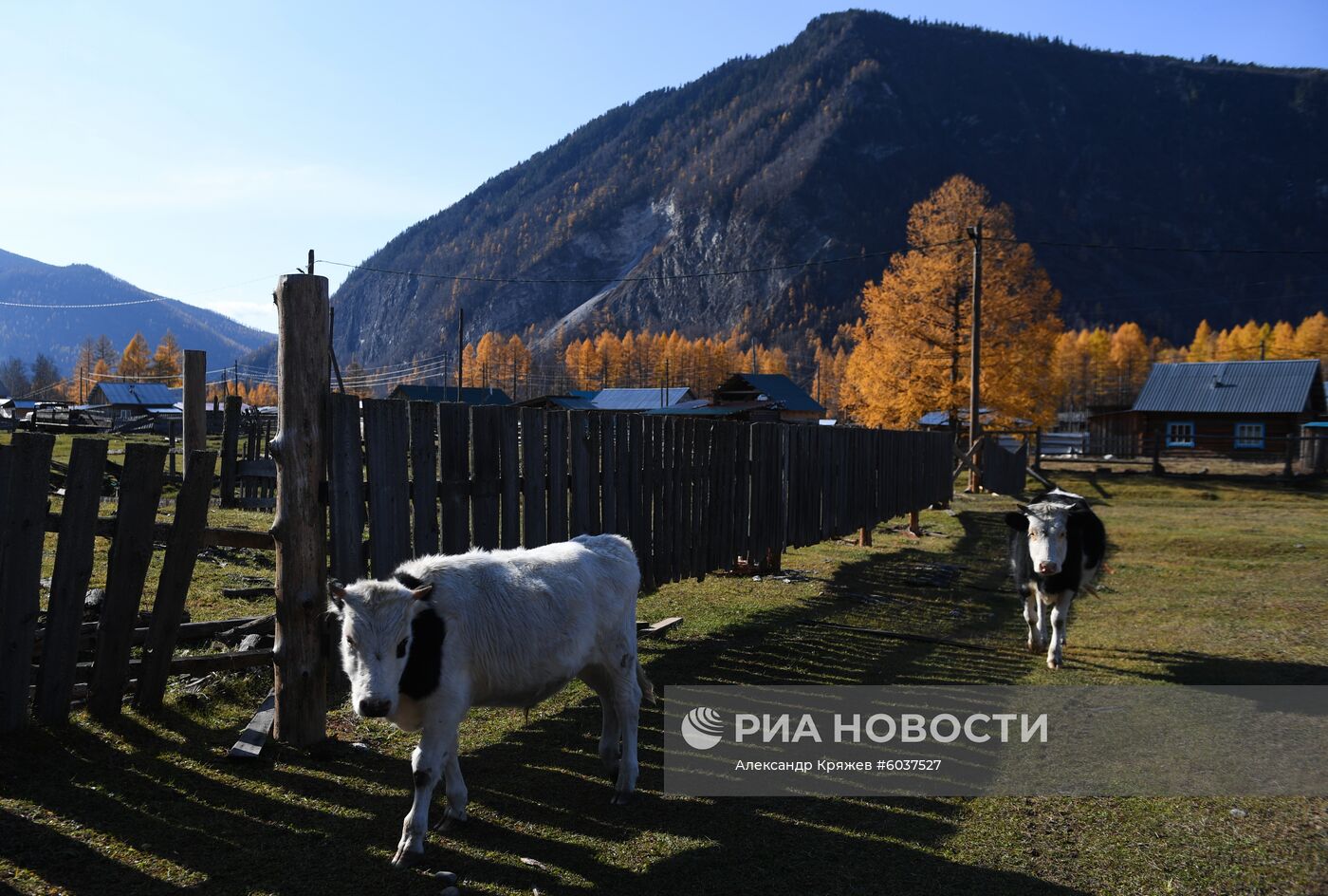 Село Алыгджер в  Иркутской области