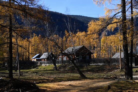 Село Алыгджер в  Иркутской области