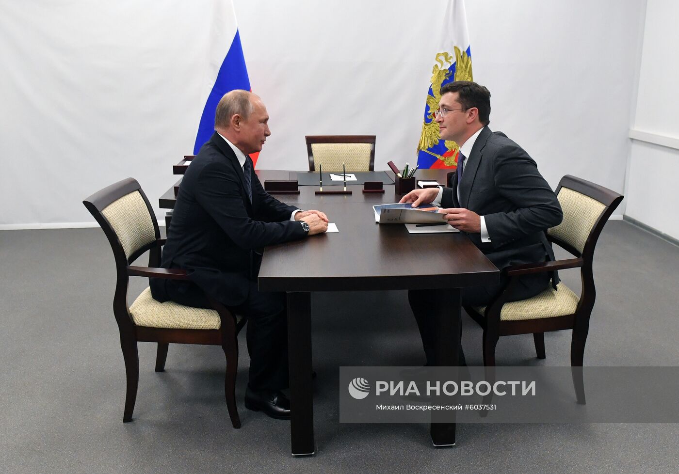 Рабочая поездка президента РФ В. Путина в Нижний Новгород