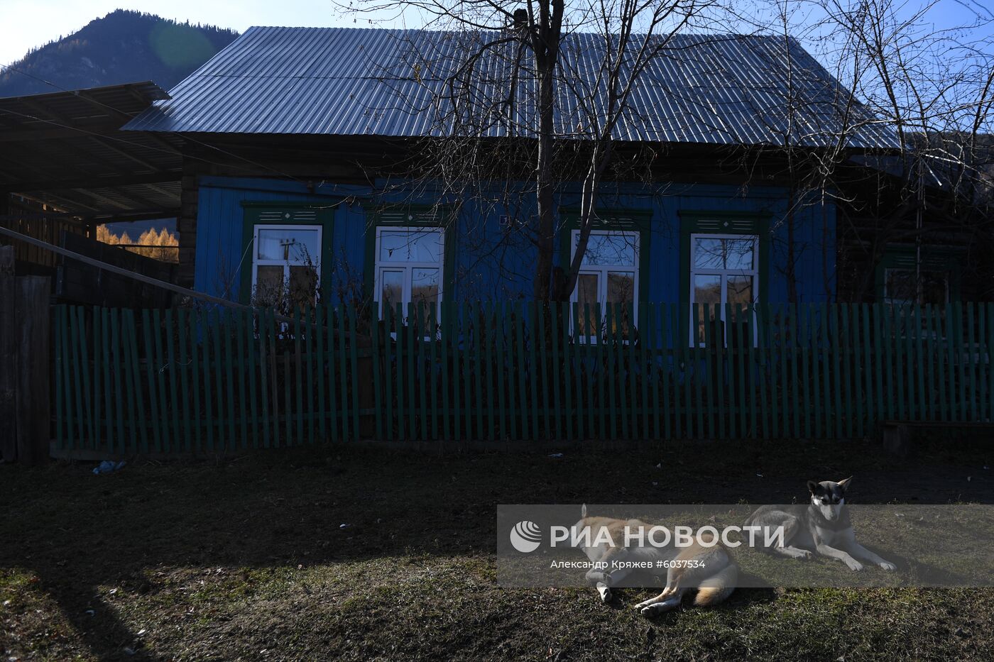 Село Алыгджер в  Иркутской области